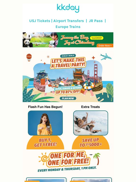 🌍 Up to 85% OFF – Mid-Year Travel Deals!