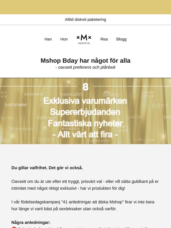💎 Budget eller lyx? På Bday har vi allt du kan önska.
