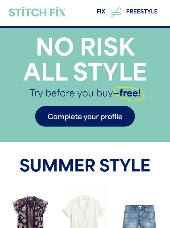 Let your Stylist do the work