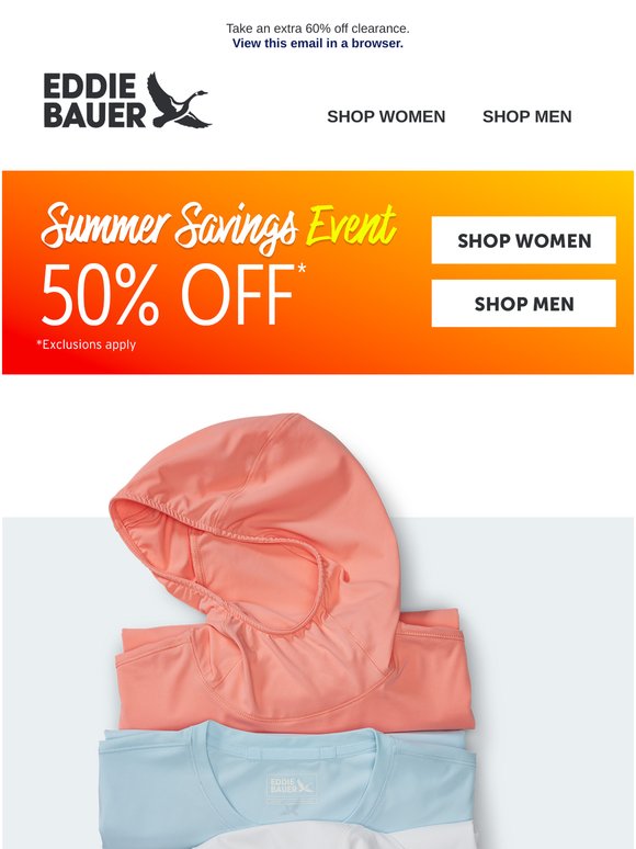 50% Off UPF Styles Sitewide! 😎 🏖️