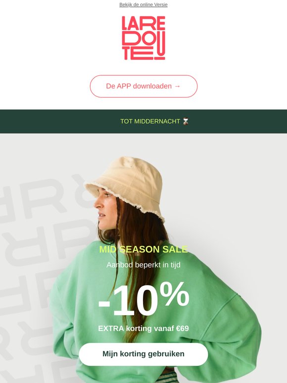 De Mid Season Sales eindigen vanavond