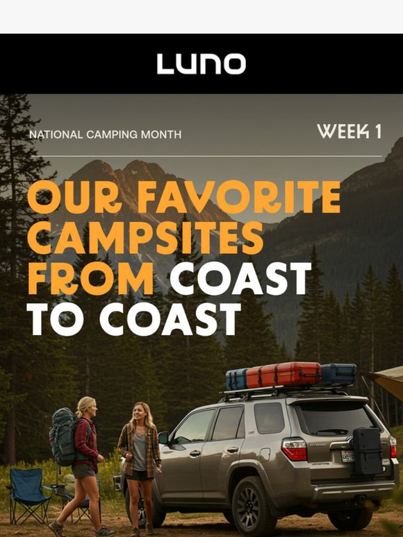 Coast to Coast EPIC Campgrounds 🏕️