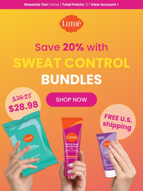 Your least sweaty summer is now 20% off 😎