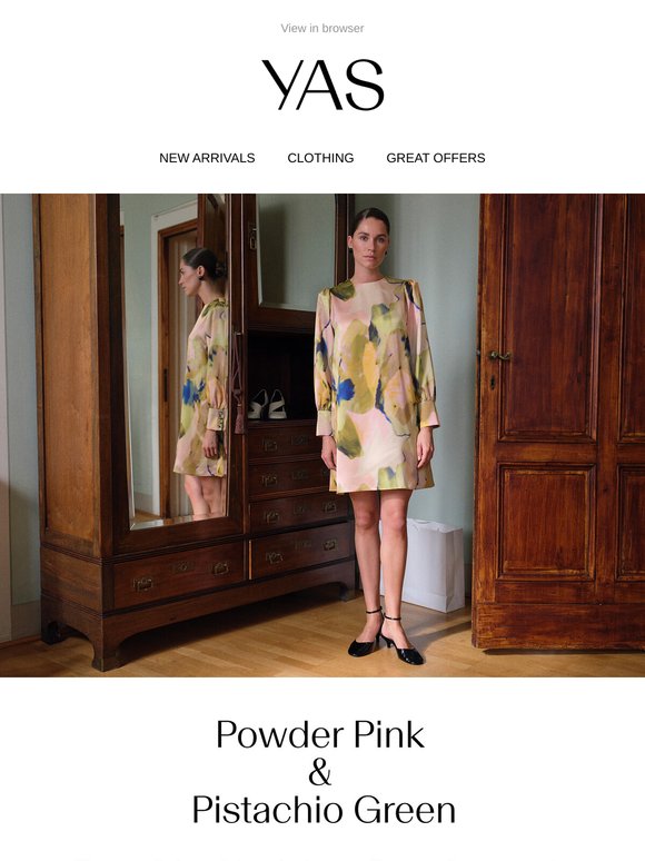 Soft Statements - Powder Pink & Pistachio Green