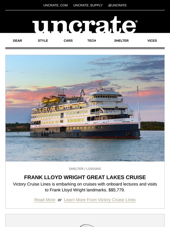 Frank Lloyd Wright Great Lakes Cruise & more