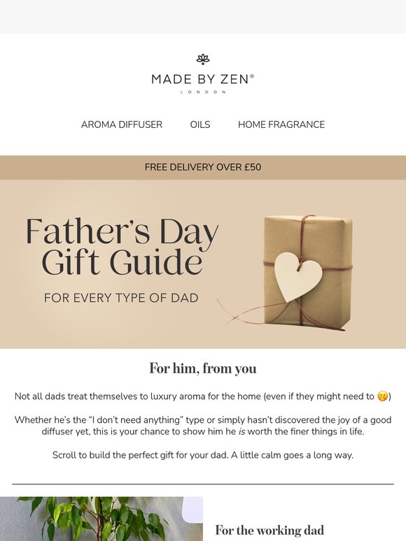 It's almost Father's Day...