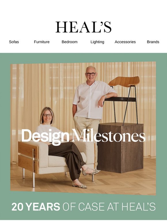 20 years of Case at Heal’s