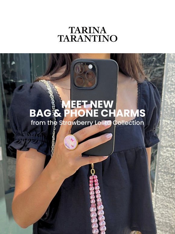 Meet NEW Bag & Phone Charms! 🍓