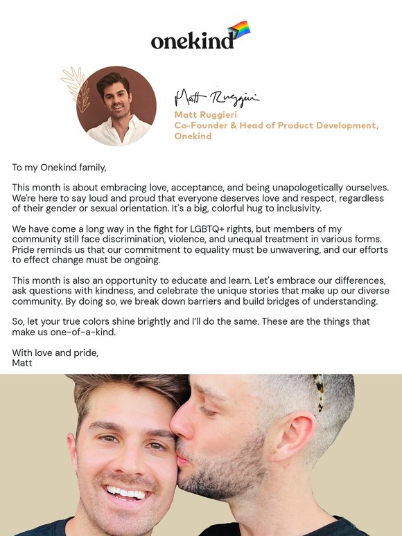 With love & pride. 🏳️‍🌈
