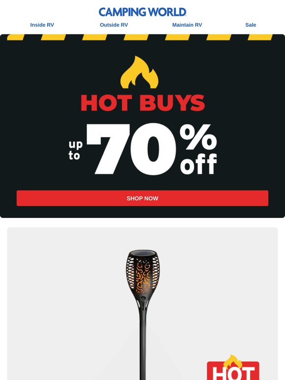 Hot Buys up to 70% off!