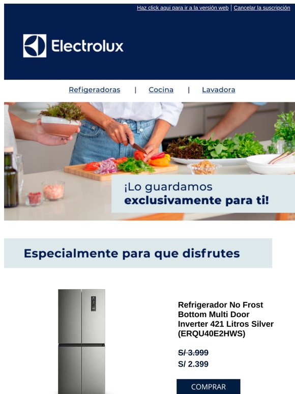 ¡Electrolux tiene sorpresas para ti 🎉