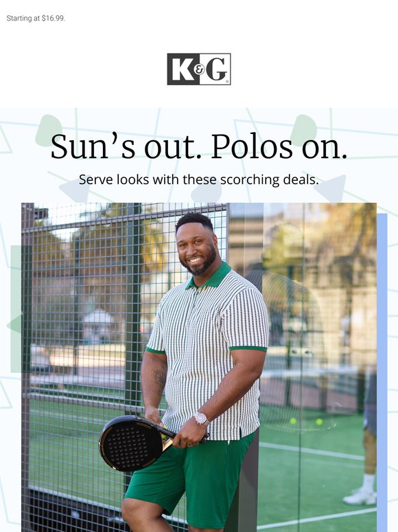 ☀️Scorching deals on Men's Polos.☀️