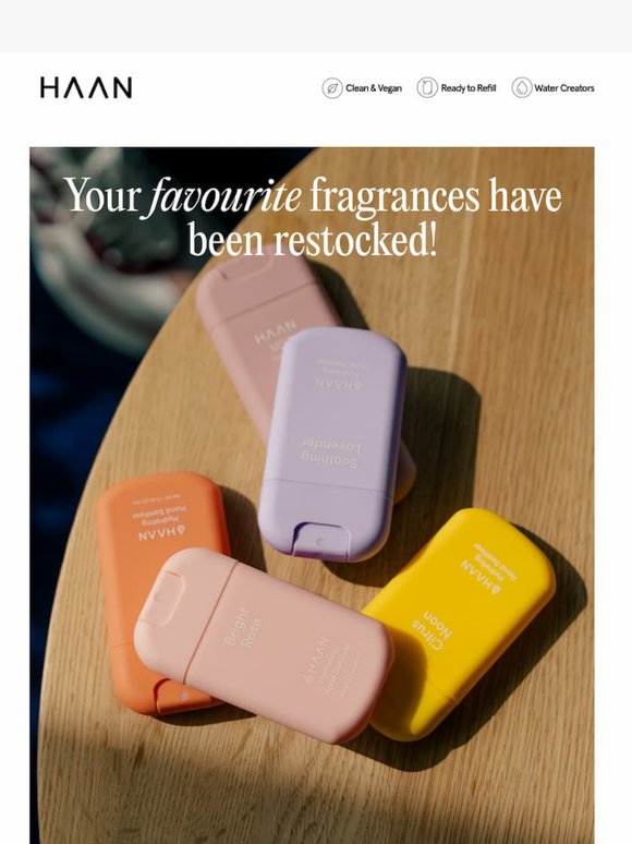 Back in stock! - Don't miss out