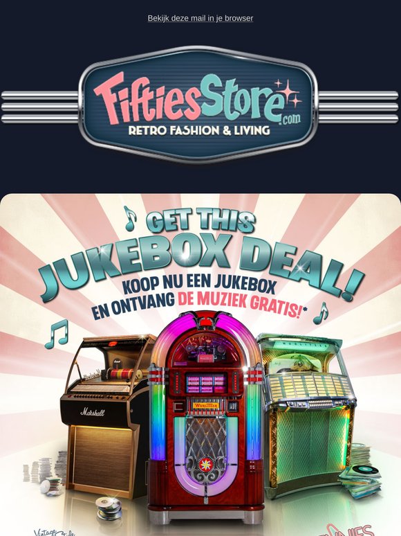 👊🏼 Muzikale Juni Jukebox Deal!