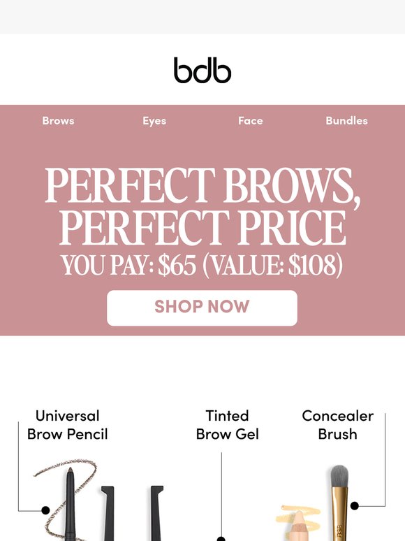 Fed up of sparse brows?