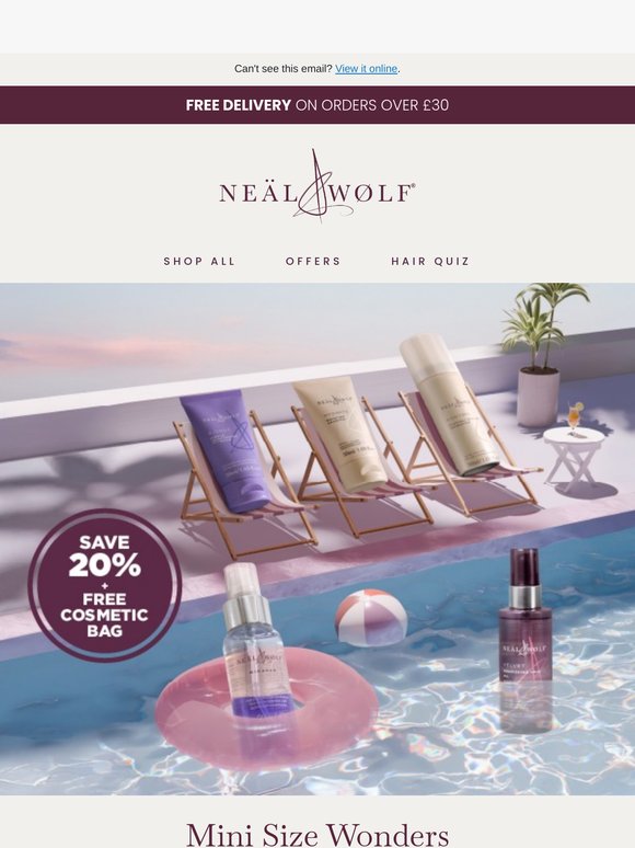 Your Summer Haircare, Sized to Go