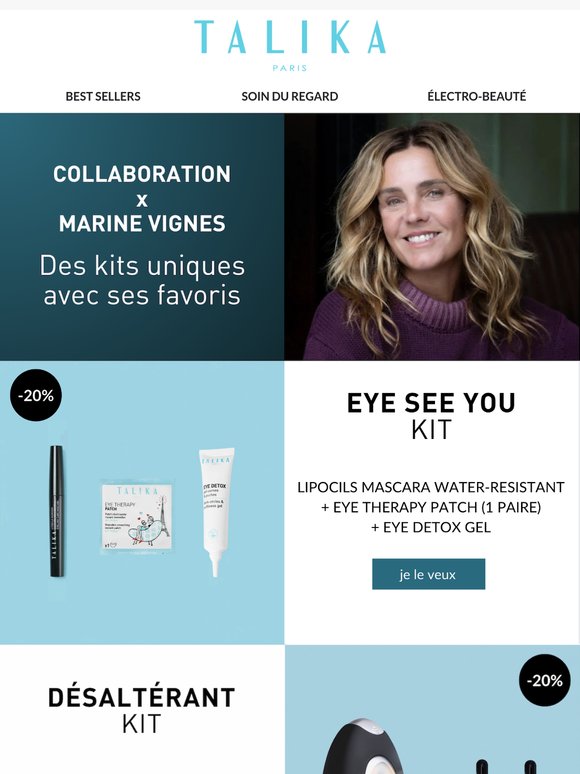 Kits favoris Marine Vignes 💙 -20%