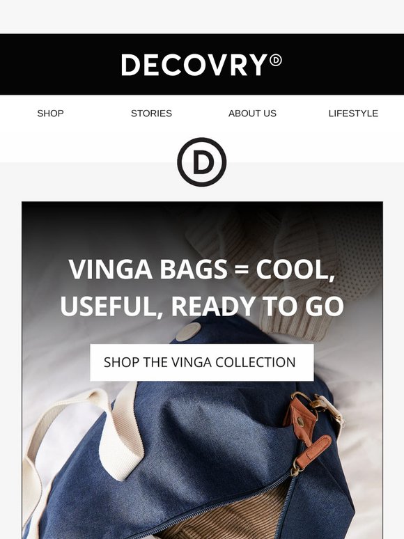 The VINGA Bag Edit – For Every Kind of Getaway