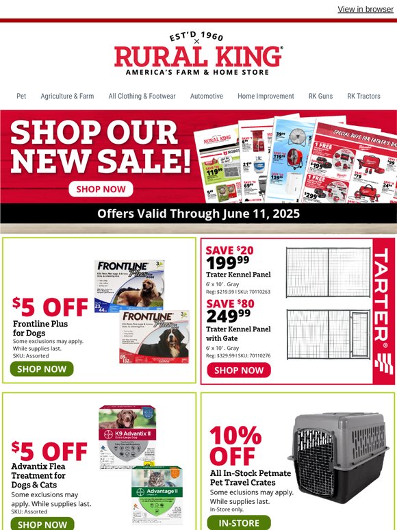 Don't let Fleas & Ticks get to Your Pets - $5 Off Frontline Plus & Advantix/Advantage II!