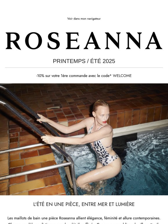 New In | Roseanna réinvente le maillot de bain une pièce