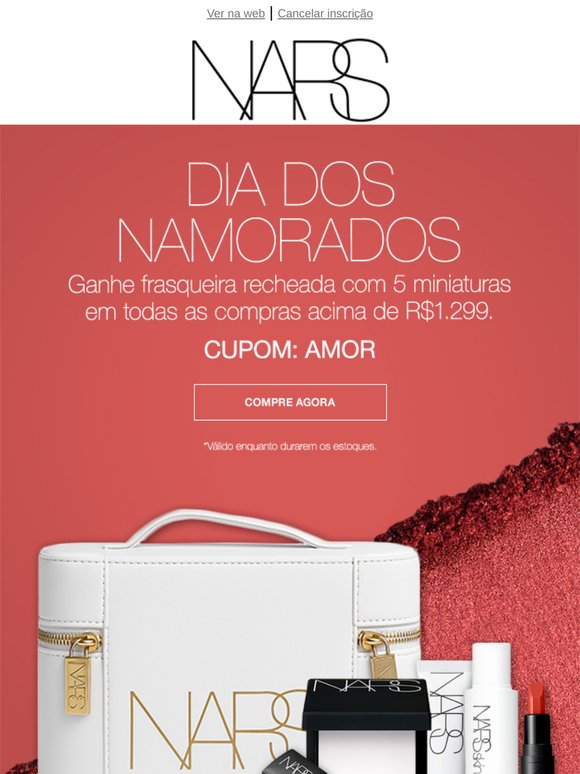 ﻿💖 GANHE 6 brindes icônicos, incluindo frasqueira.