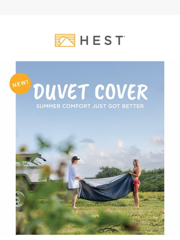 Say Hello to the Summer-Ready Duvet