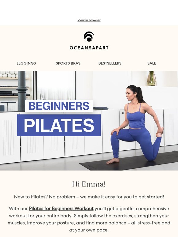 Pilates for Beginners Made EASY – Follow Along Full Body Workout ✨
