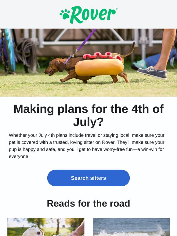 Hot dog! It’s almost July 4th