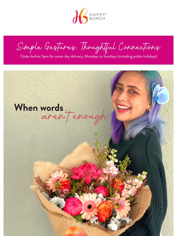 🌷 Let Flowers Do The Talking