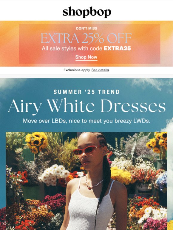 LWD (little white dress) szn