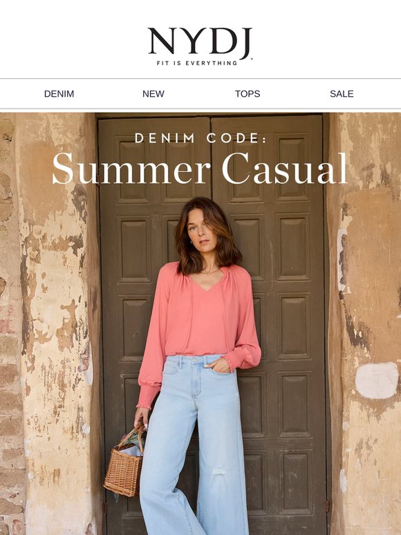 Easy Sunshine-Ready Denim