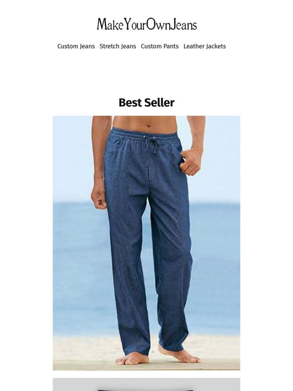 Pull On Jeans - 7oz Light Weight Jeans