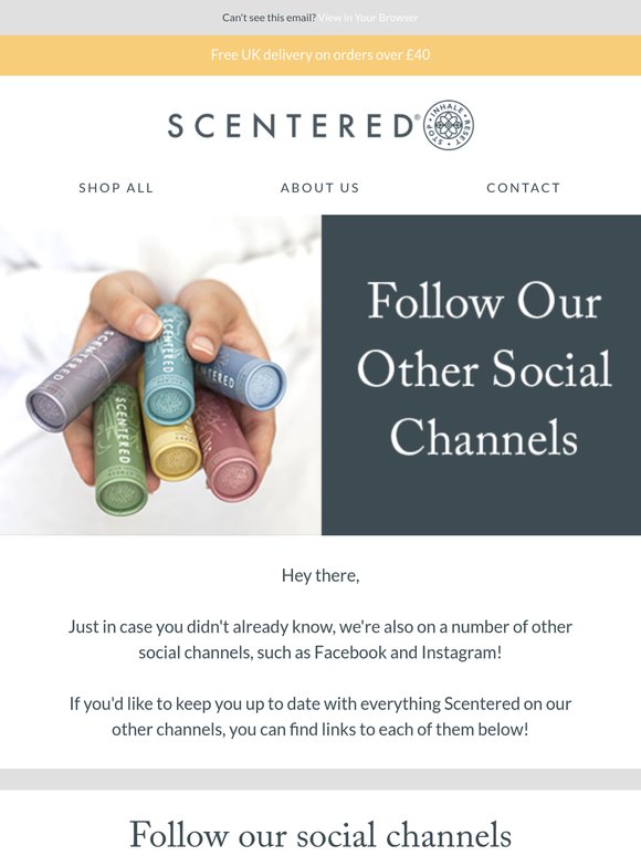 Have you seen our other social channels?