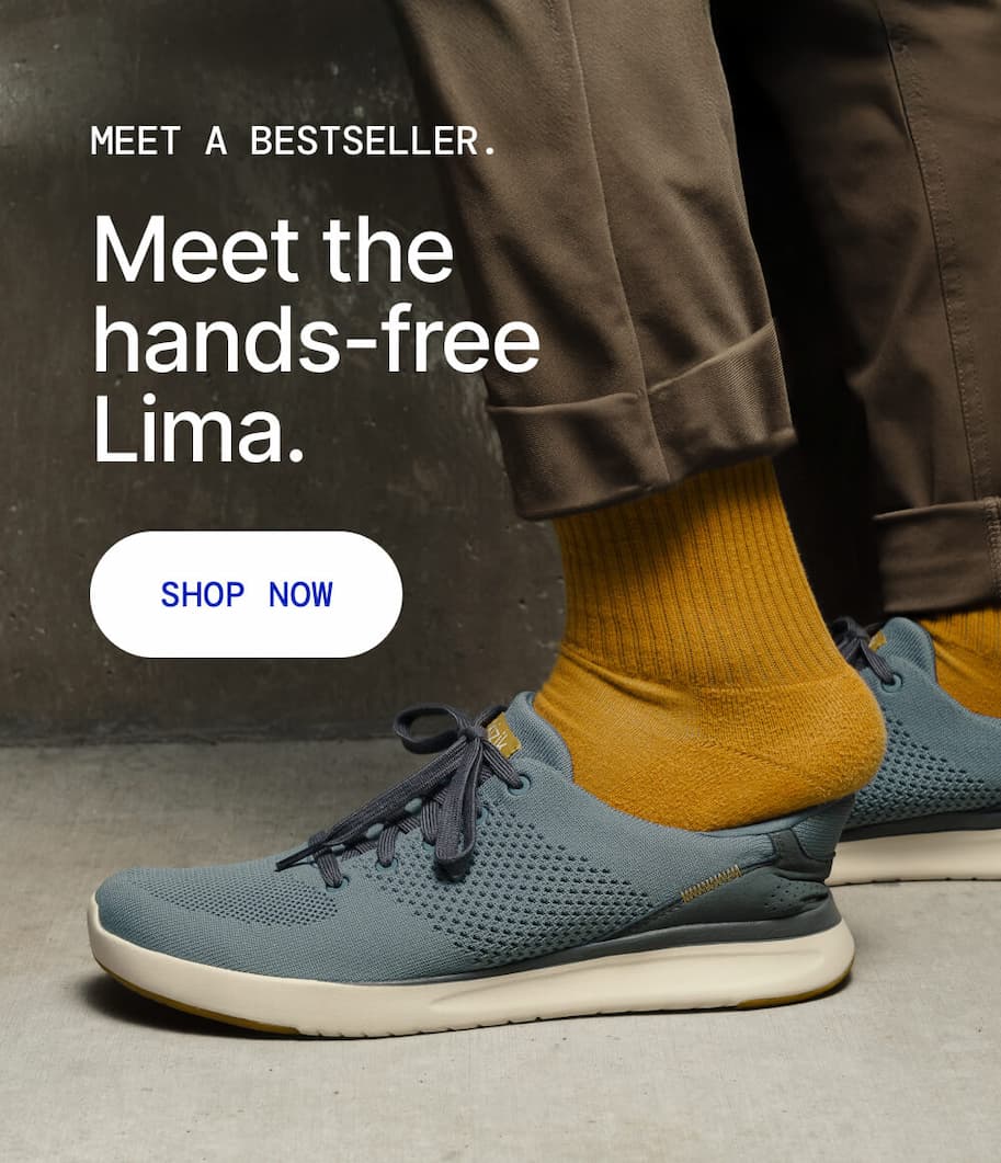 Meet a bestseller. Meet the hands-free Lima. Shop now.