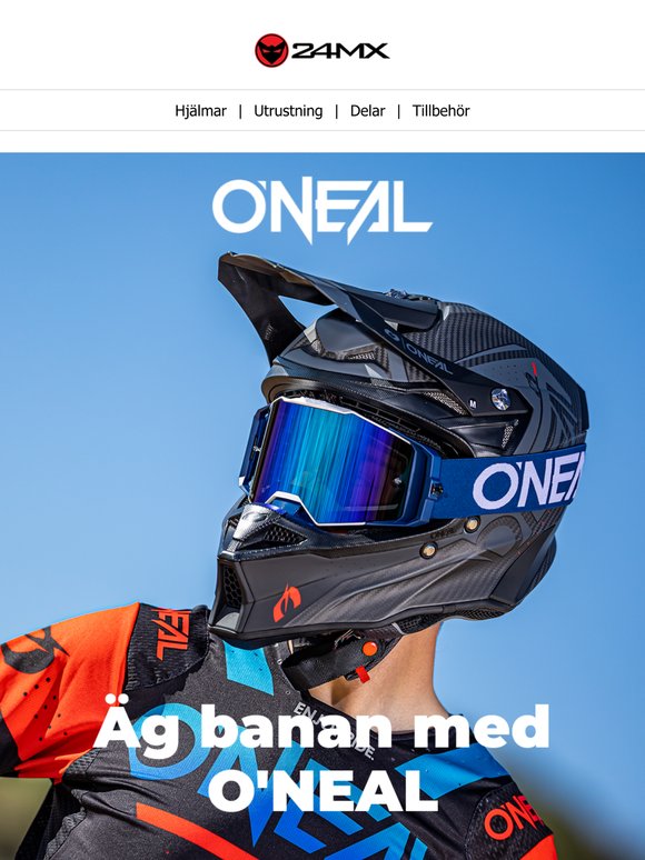 Dominera terrängen med O'NEAL Hjälmar