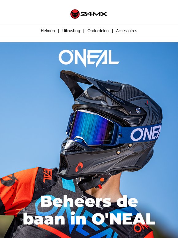 Heers over de modder met O'NEAL helmen