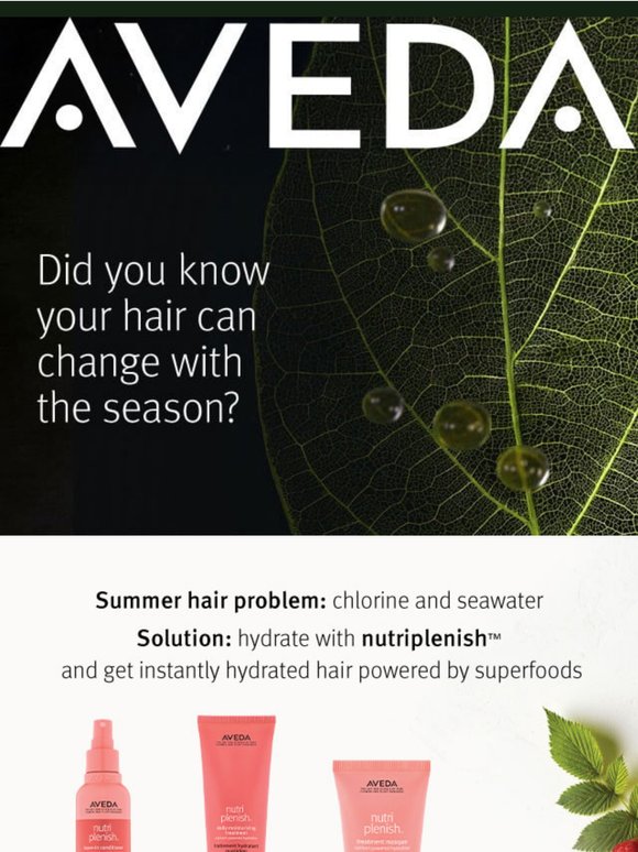 Did you know your hair can change with the season?