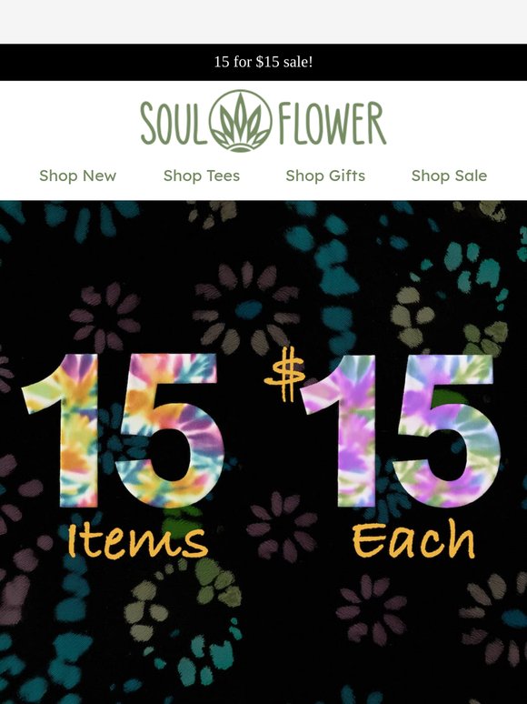 More $15 Deals!!
