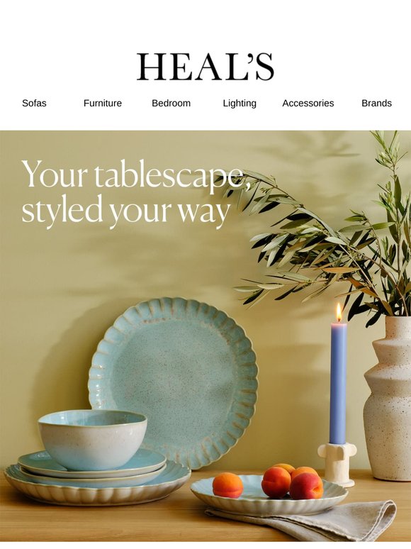 Tablescaping made easy with Heal's