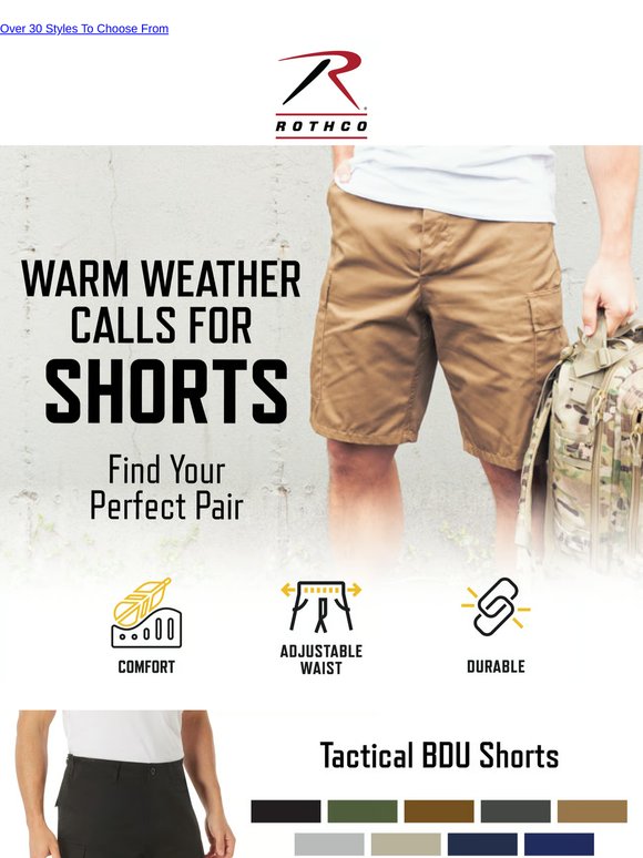 Shorts Season Starts Now