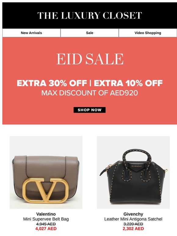 Your Eid Picks—Now Up to 30% Off