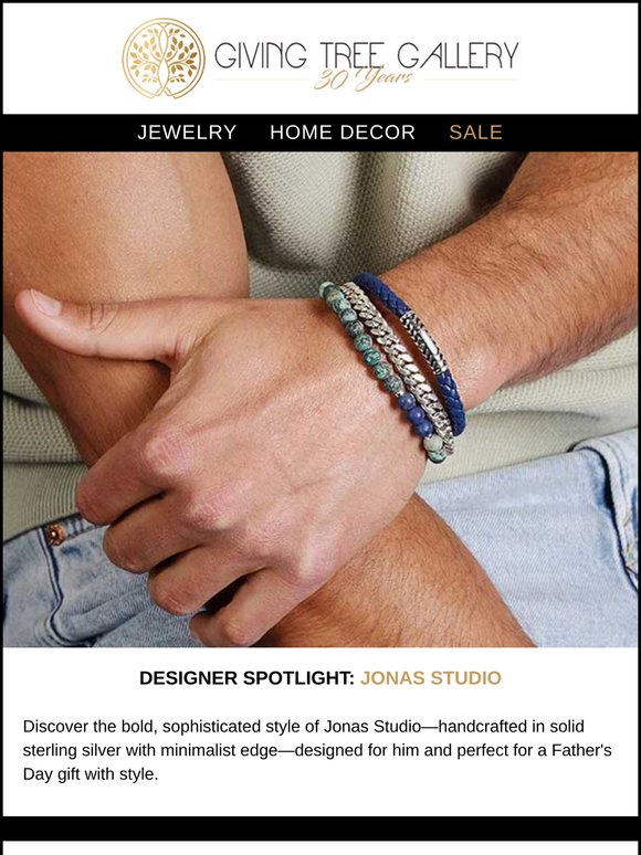 Designer Bracelets from NYC He’ll Actually Want to Wear