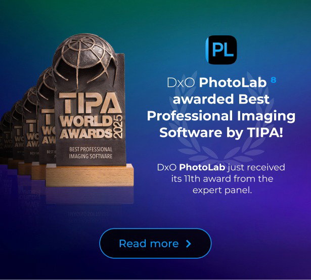 DxO PhotoLab 8 awarded Best Professional Imaging Software by TIPA! DxO PhotoLab just received its 11th award from the expert panel.