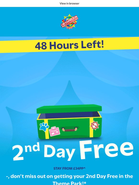 Hurry, only 48 hours left!