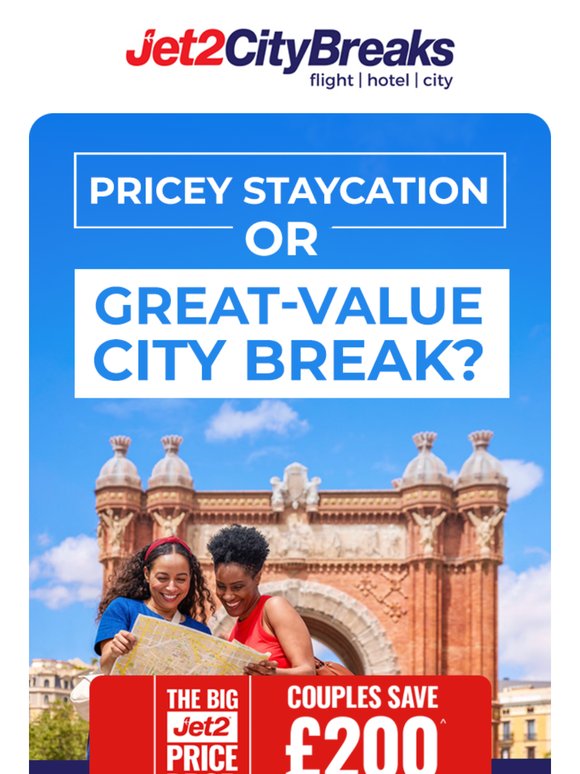 Pricey staycay or great-value getaway?