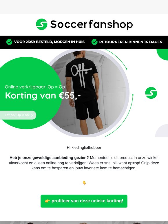 ⚡ Topdeal Alert: €55 Eraf!