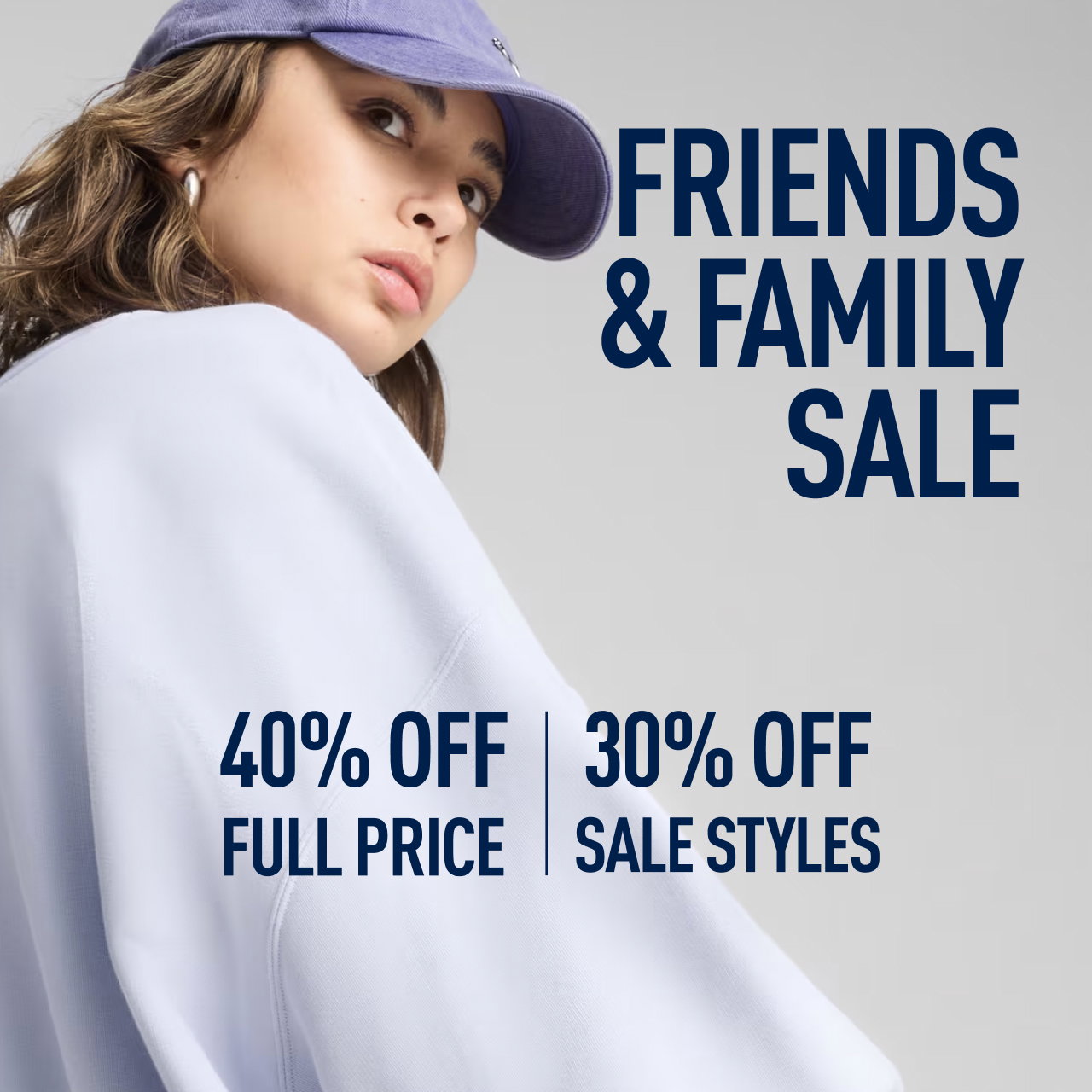 FRIENDS & FAMILY SALE