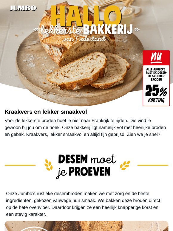 Hallo lekkerste bakkerij van Nederland 🍞🍰