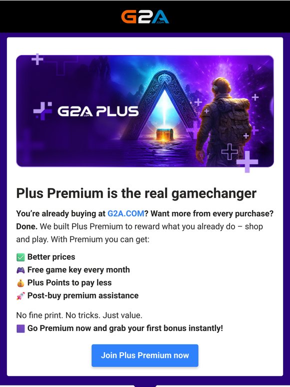 🎁 Your discounts, free game keys, and points are waiting