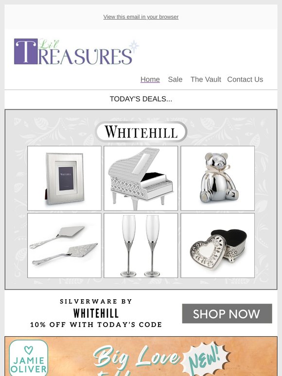 On Sale Tonight 💜 Whitehill | Jamie Oliver Big Love | Couture Kingdom | Deluxe Homeart